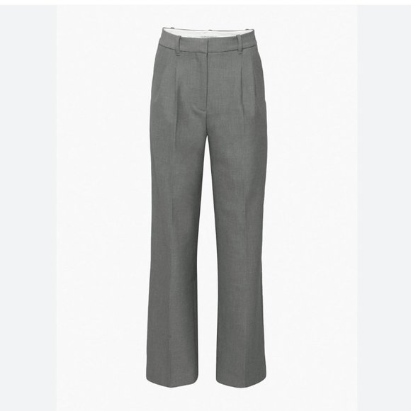 Wilfred Gray Wide Leg Pants - Picture 1 of 6